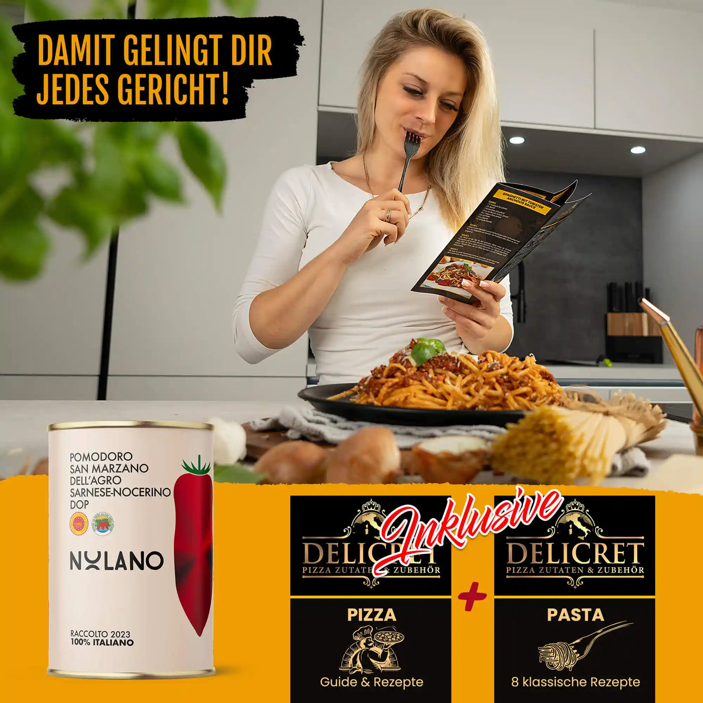 DELICRET - Starter Kit Deluxe - mit Nolano San Marzano DOP Tomaten 🍅