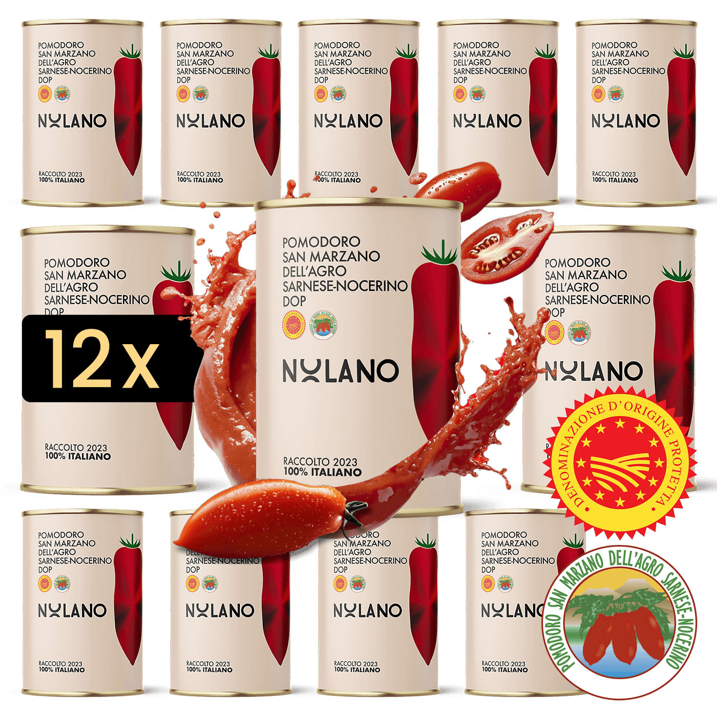 NOLANO - San Marzano Tomate DOP 400g Dose